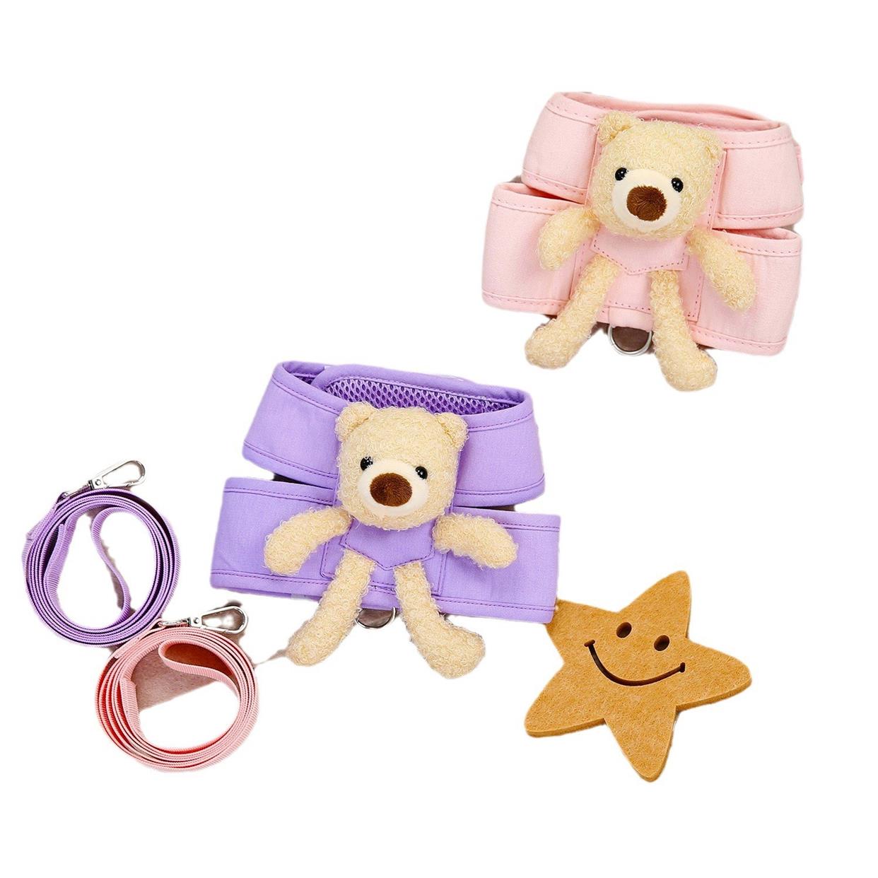 犬 ハーネス ふわもこベアーハーネス