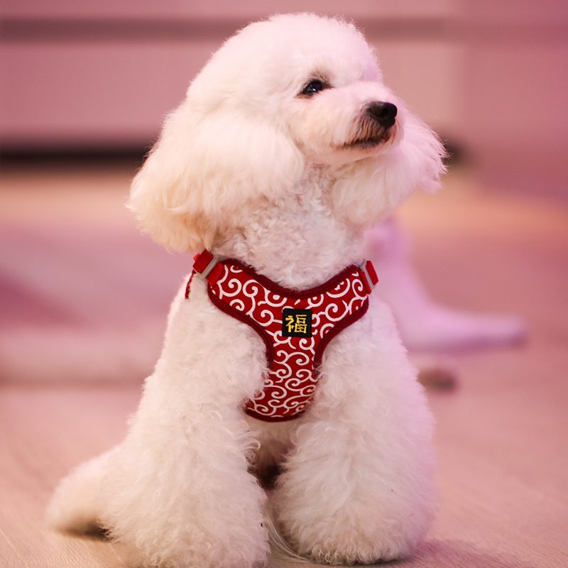 犬 ハーネス 福結び 和モダンハーネス