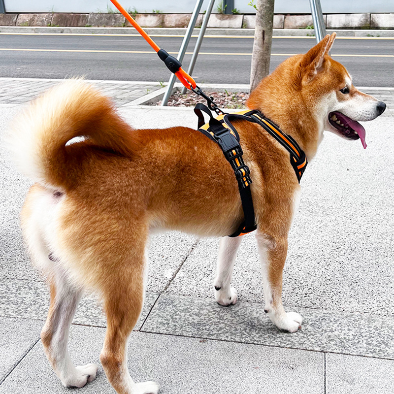 犬 ハーネス シンプル調整ベストハーネス