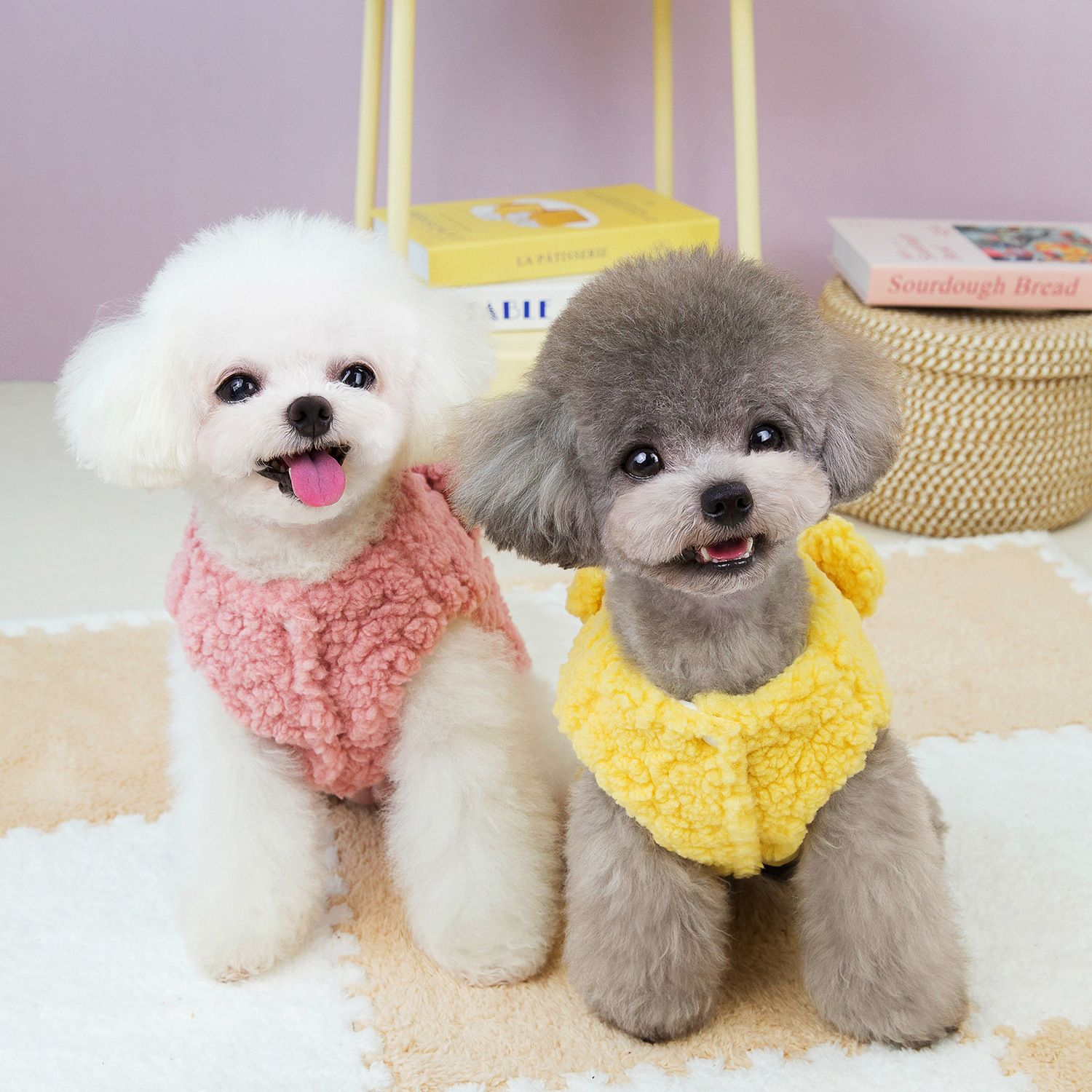 犬 ハーネス もこもこ天使のやさしいハーネス