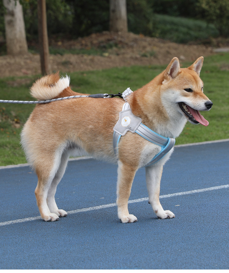 犬 ハーネス やさしさ包む もこもこ胸あてハーネス
