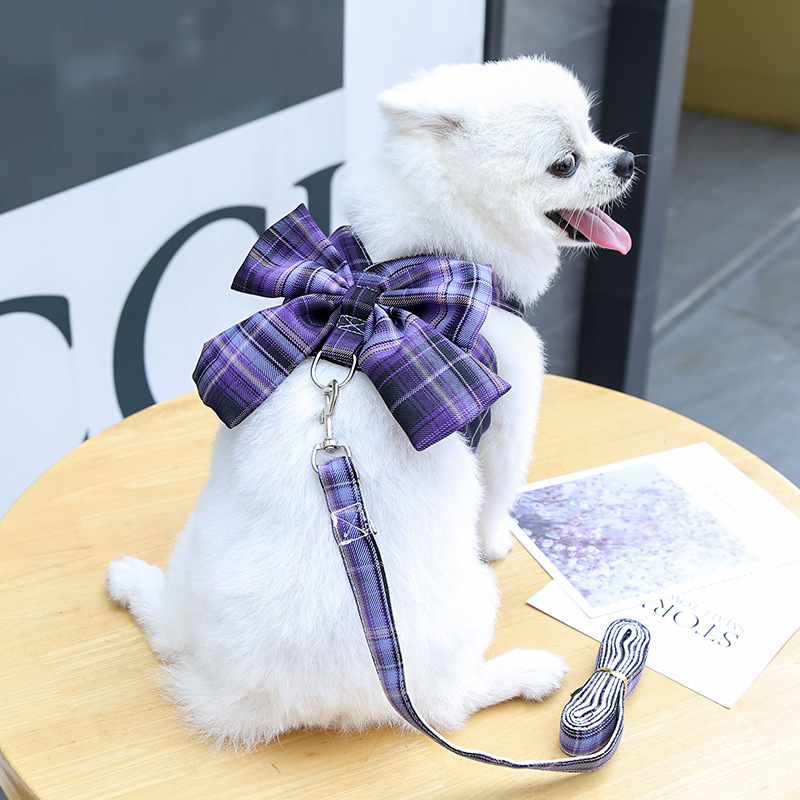 犬 ハーネス ふんわりリボンのお散歩ハーネス