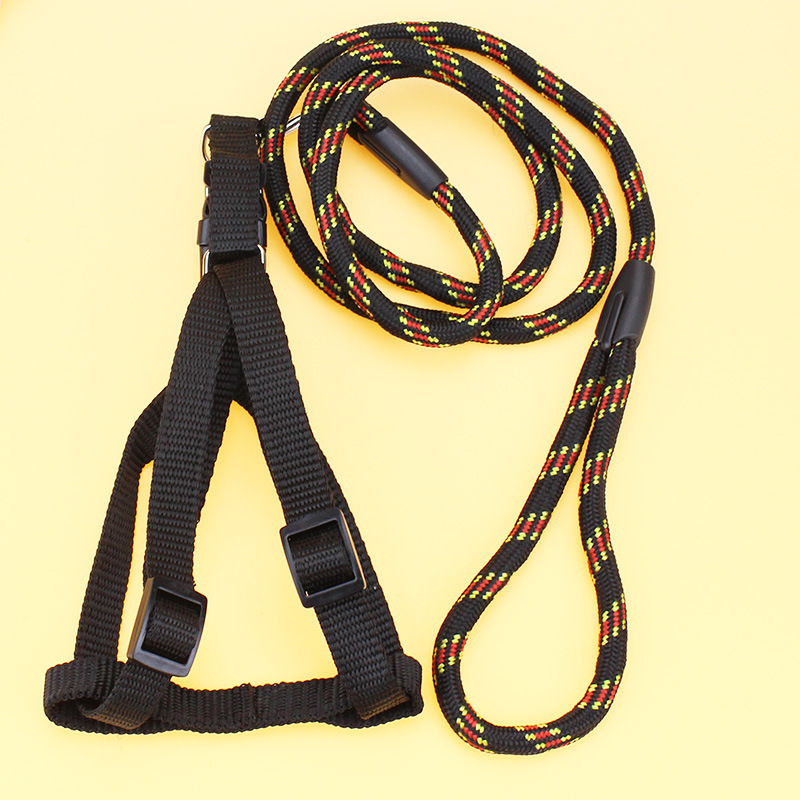 犬 ハーネス ロープ編みペット用ハーネス