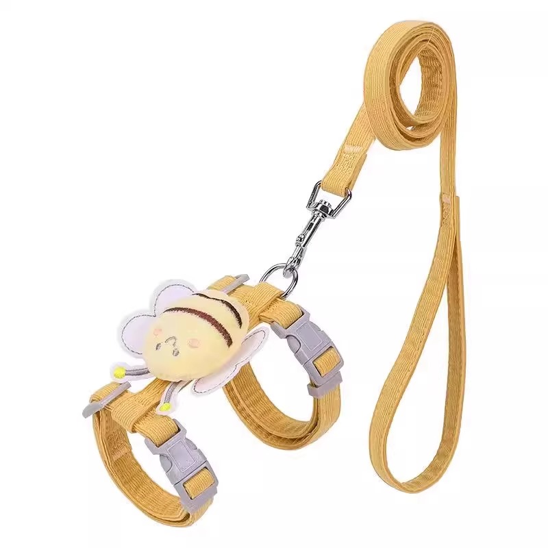 犬 ハーネス みつばち型アクセントハーネス