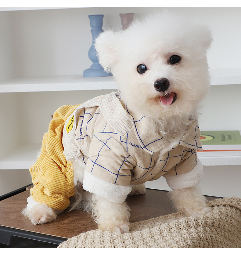 犬 ハーネス コーデュロイ くまさん ハーネス