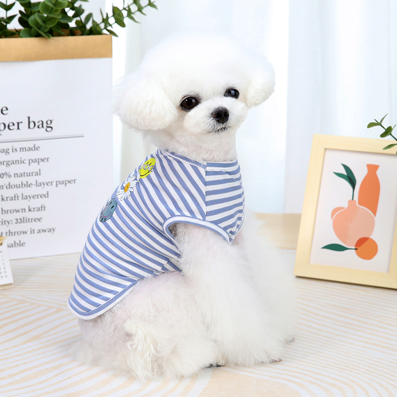 犬 ハーネス 爽やかボーダーメッシュハーネス