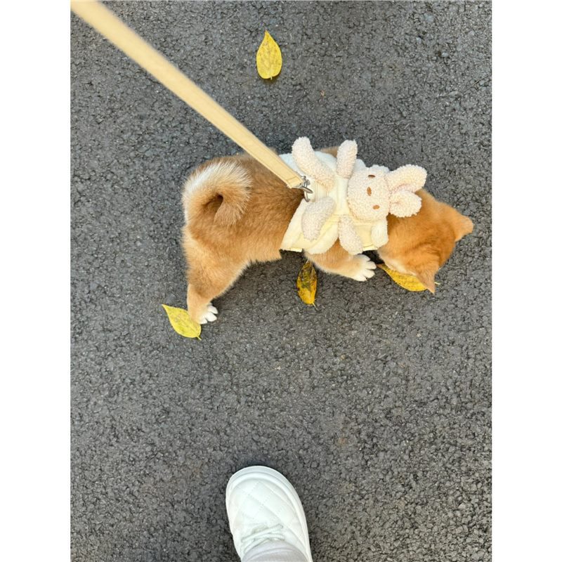 犬 ハーネス ふわもこウィングハーネス