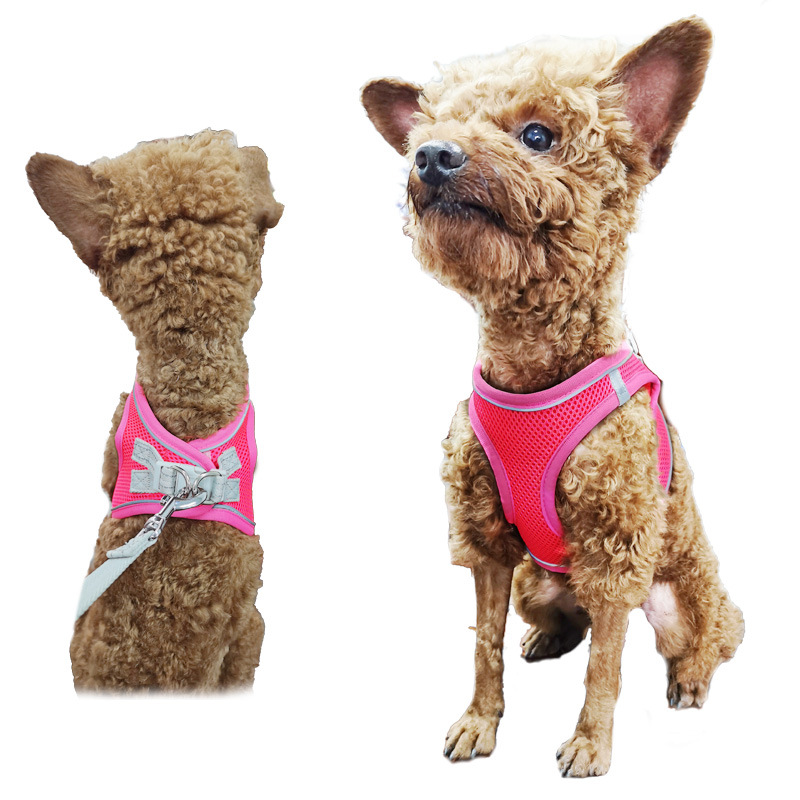 犬 ハーネス メッシュ素材やわらか散歩ハーネス