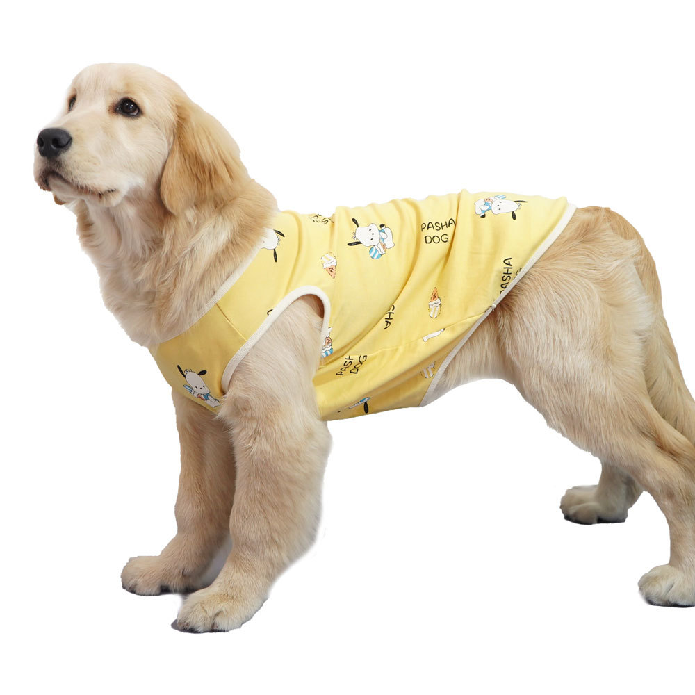 犬 ハーネス パジャマ風キャラクター柄ウェア