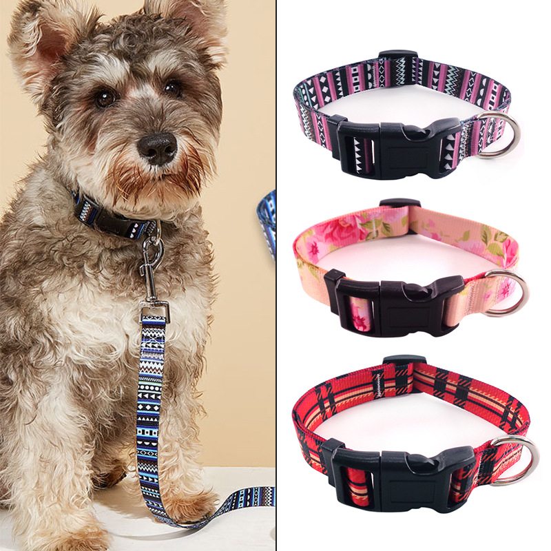 犬 ハーネス シンプル模様 やわらか素材 ペット用首輪