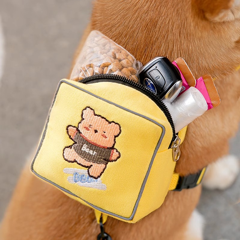 犬 ハーネス 散歩バッグ付きスマートハーネス