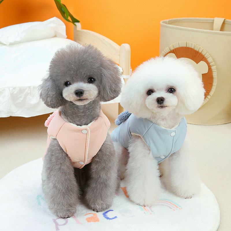 犬 ハーネス もこもこクマさんハーネス