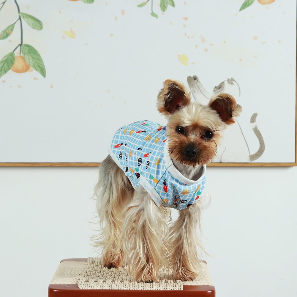 犬 ハーネス 夏模様の涼やかハーネス