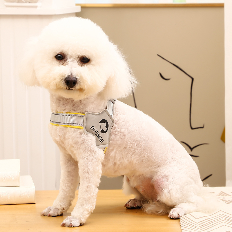 犬 ハーネス 上質な軽やかさ ふわもこハーネス