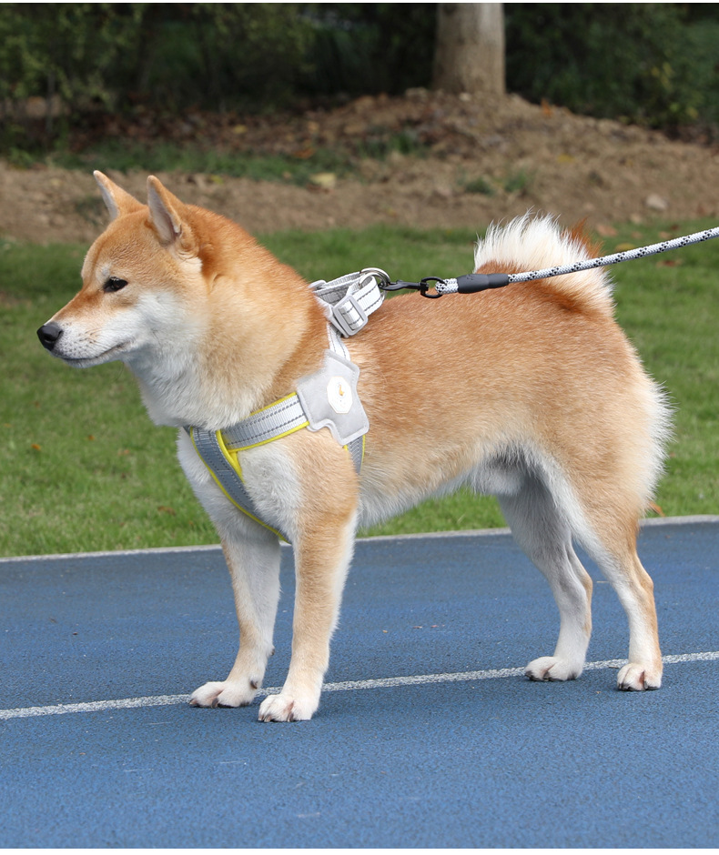 犬 ハーネス やさしさ包む もこもこ胸あてハーネス