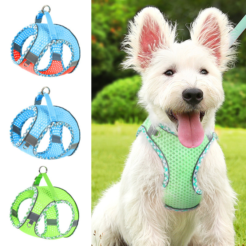 犬 ハーネス メッシュ素材 やわらか快適ハーネス