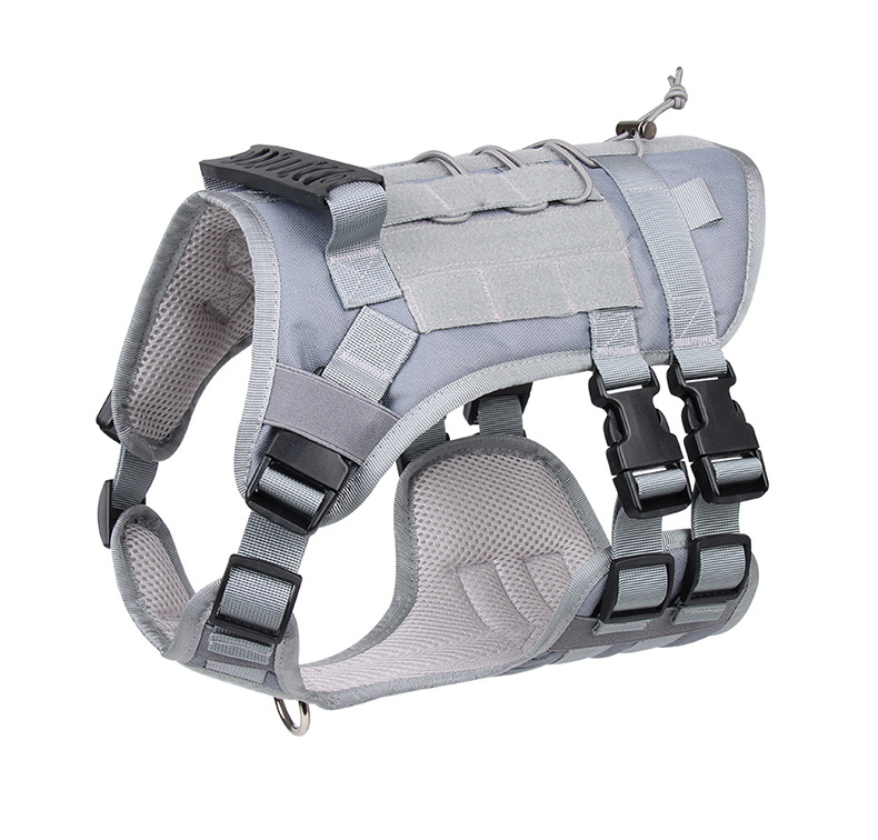 犬 ハーネス アウトドア用多機能ミリタリーハーネス