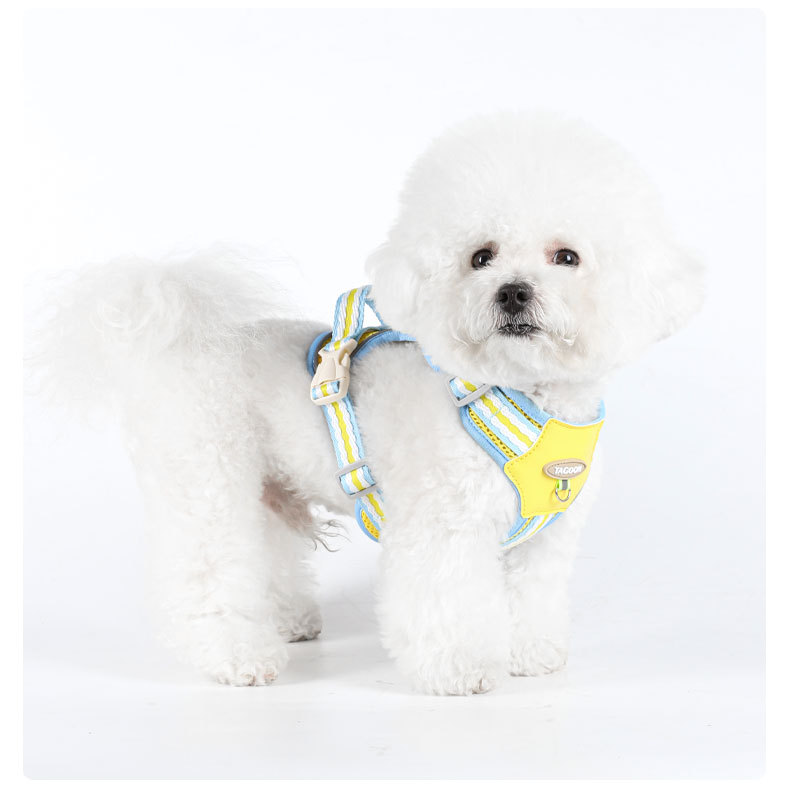犬 ハーネス ふわもこキャンバスハーネス