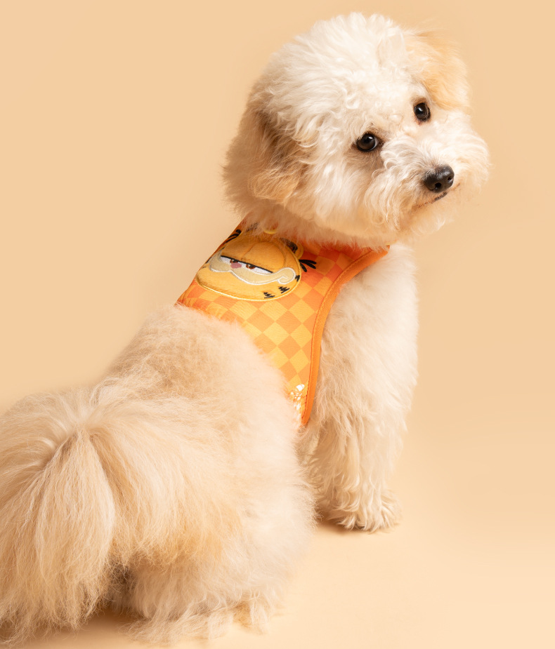 犬 ハーネス もふもふキャラクター ペット用ベストハーネス