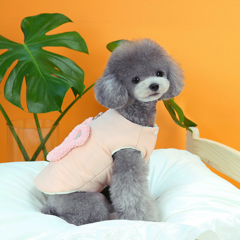 犬 ハーネス もこもこクマさんハーネス