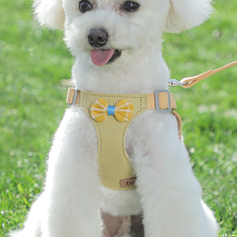 犬 ハーネス 上品リボンハーネス