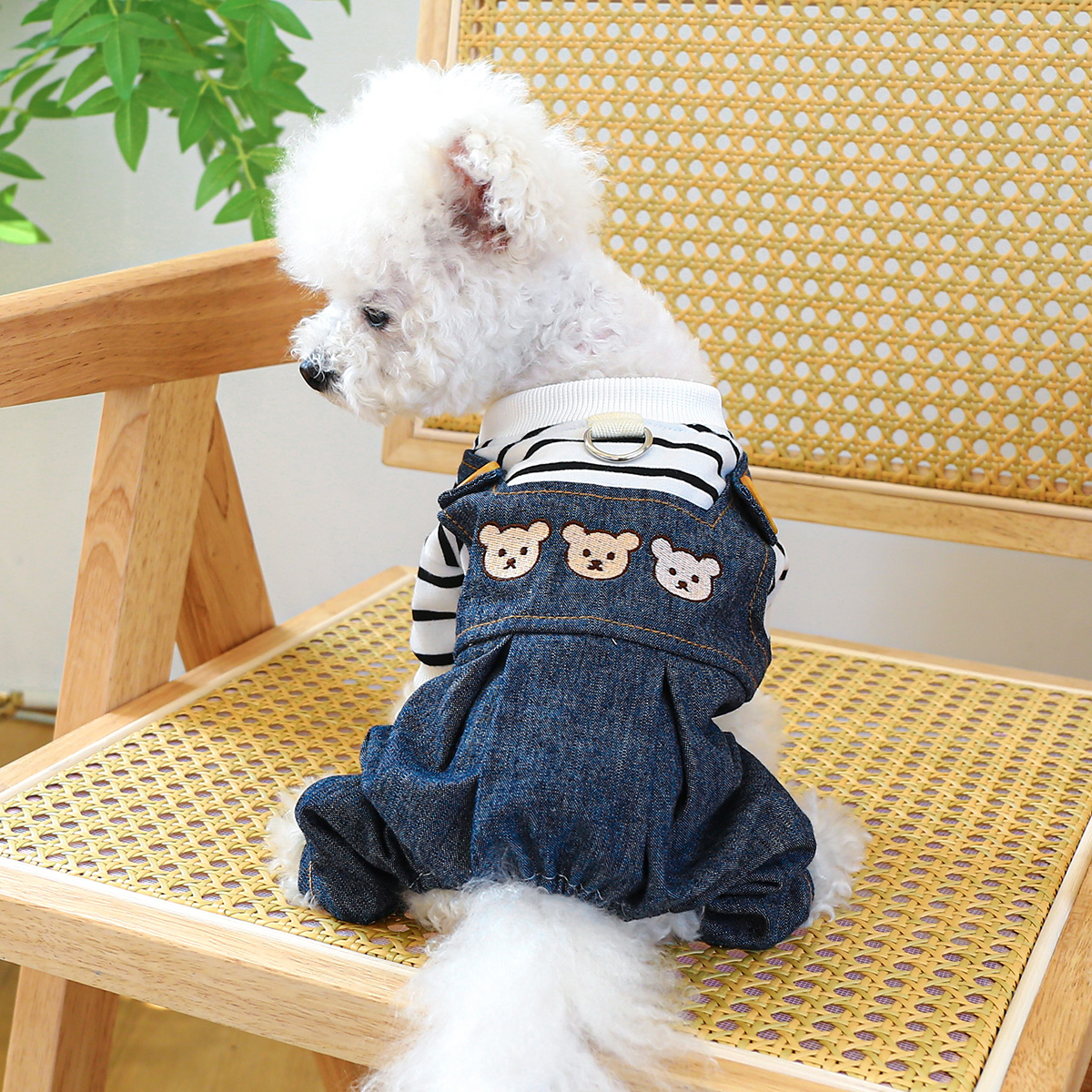 犬 ハーネス モコモココーデュロイオーバーオール