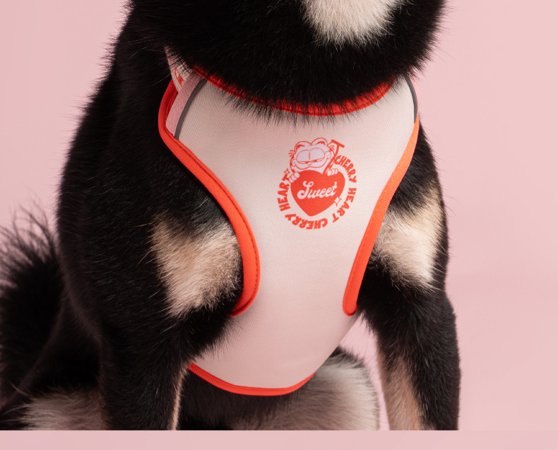 犬 ハーネス もふもふキャラクター ペット用ベストハーネス
