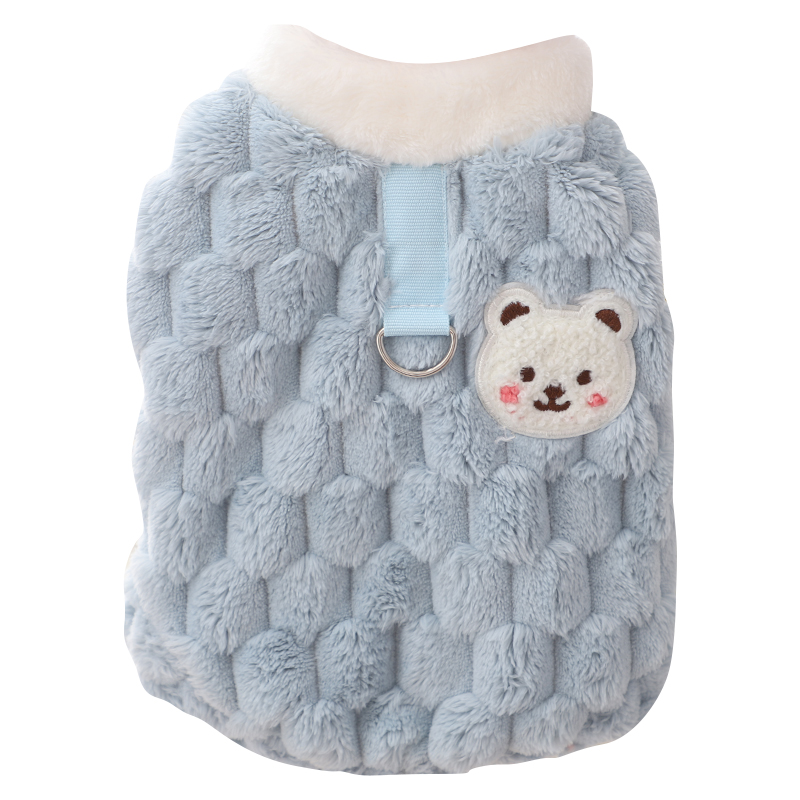 犬 ハーネス もこもこキルトハーネス