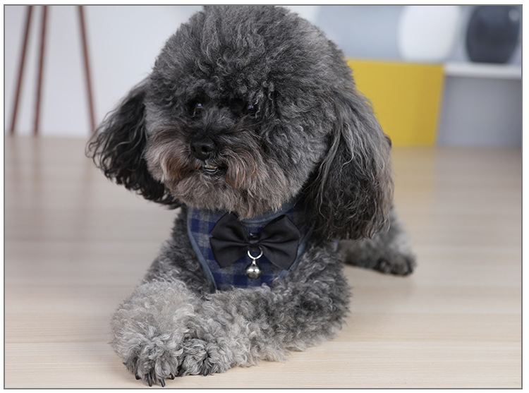 犬 ハーネス リボン飾り付き フォーマルハーネス