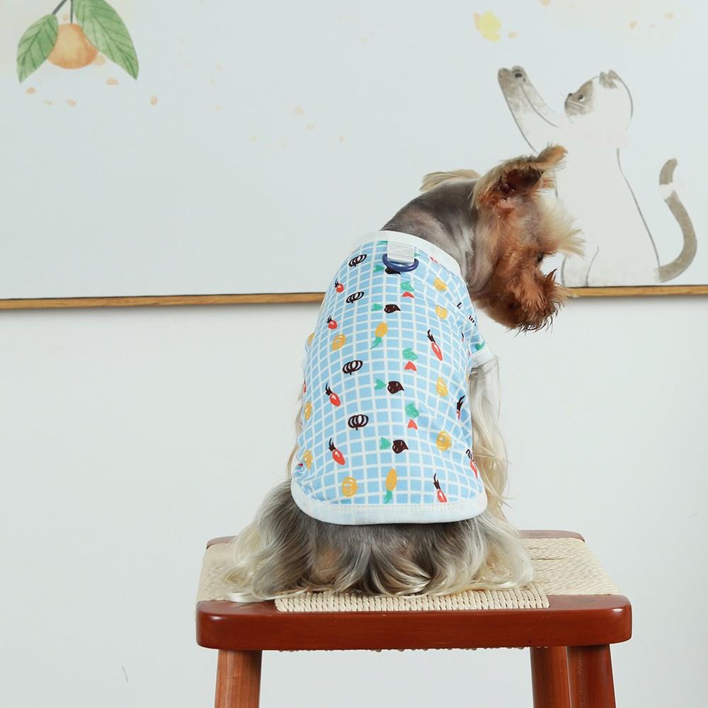 犬 ハーネス 夏模様の涼やかハーネス