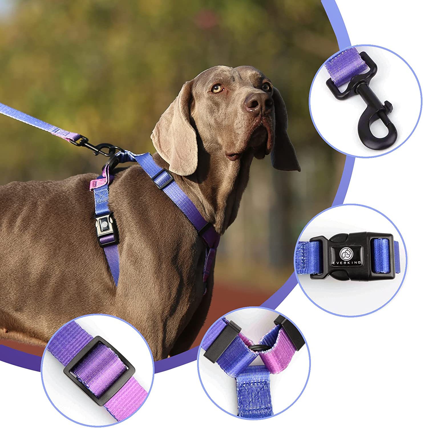 犬 ハーネス しなやかフィット 軽量ハーネス