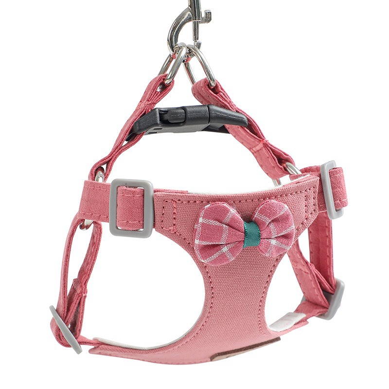 犬 ハーネス 上品リボンハーネス