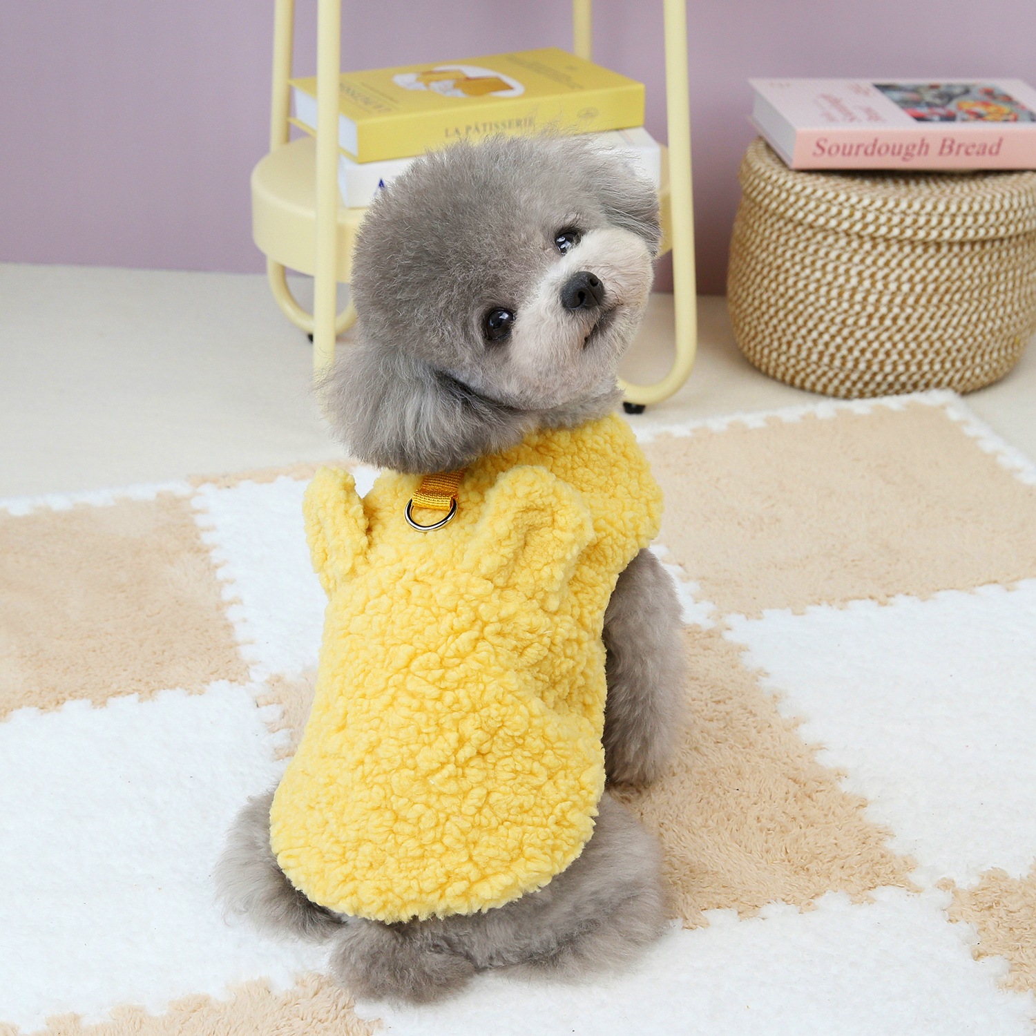 犬 ハーネス もこもこ天使のやさしいハーネス