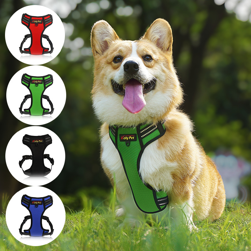 犬 ハーネス 愛犬快適メッシュハーネス