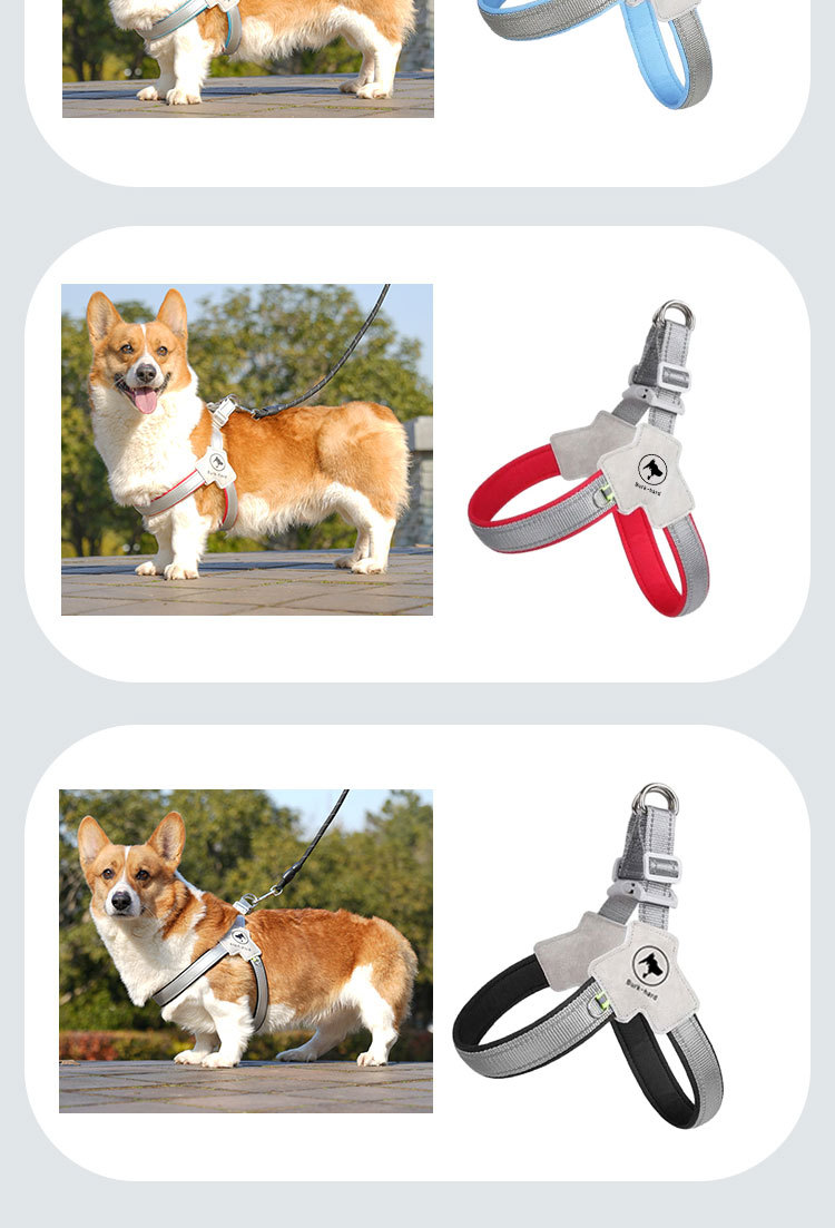 犬 ハーネス シンプル美デザイン やさしい肌触り ハーネス