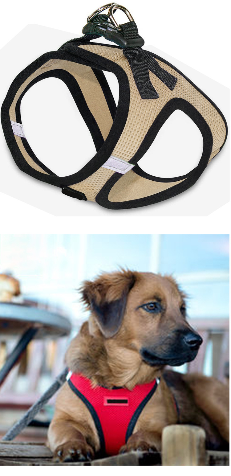 犬 ハーネス ソフトメッシュ やさしいフィット ハーネス