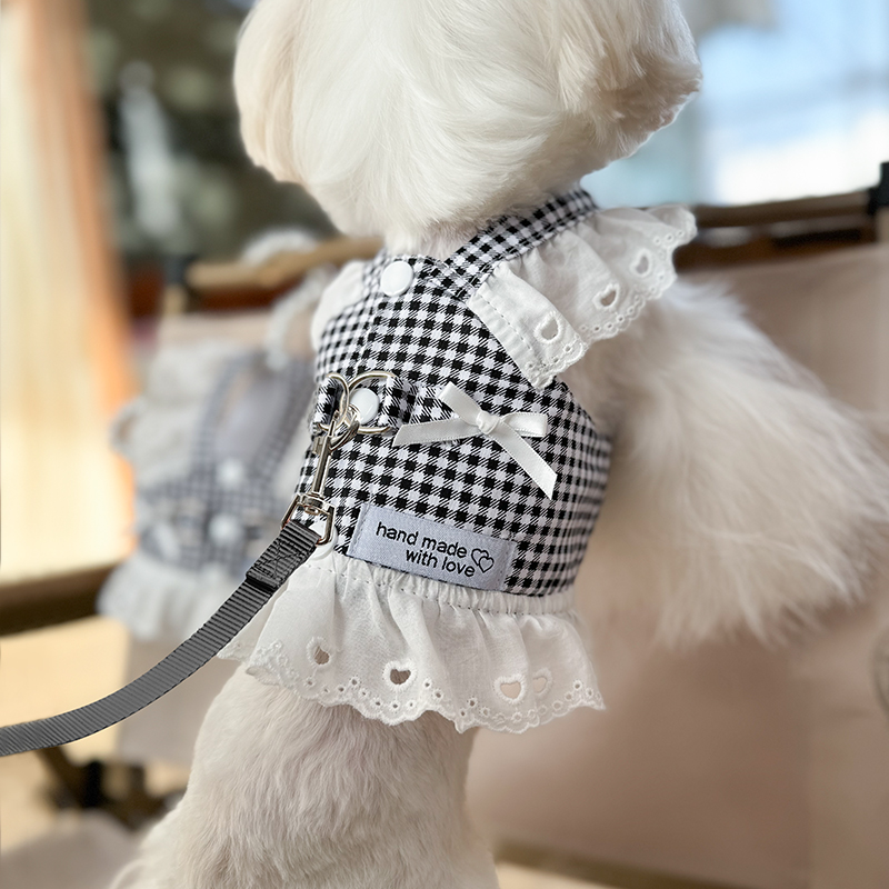 犬 ハーネス お姫様レースドレスハーネス