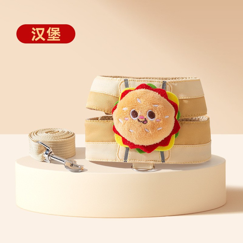 犬 ハーネス シンプル蓮華 ポーチ＆ハーネスセット