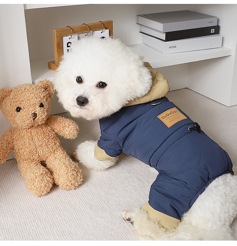 犬 ハーネス ふわもこウィンター中綿ハーネス