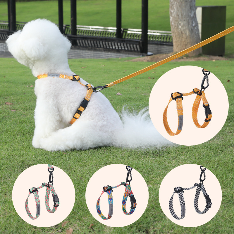 犬 ハーネス ふわもこペット用シンプル胴輪セット