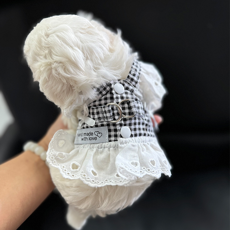 犬 ハーネス お姫様レースドレスハーネス
