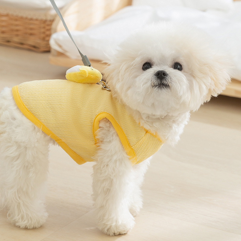 犬 ハーネス ぴよぴよベビー着心地ベストハーネス