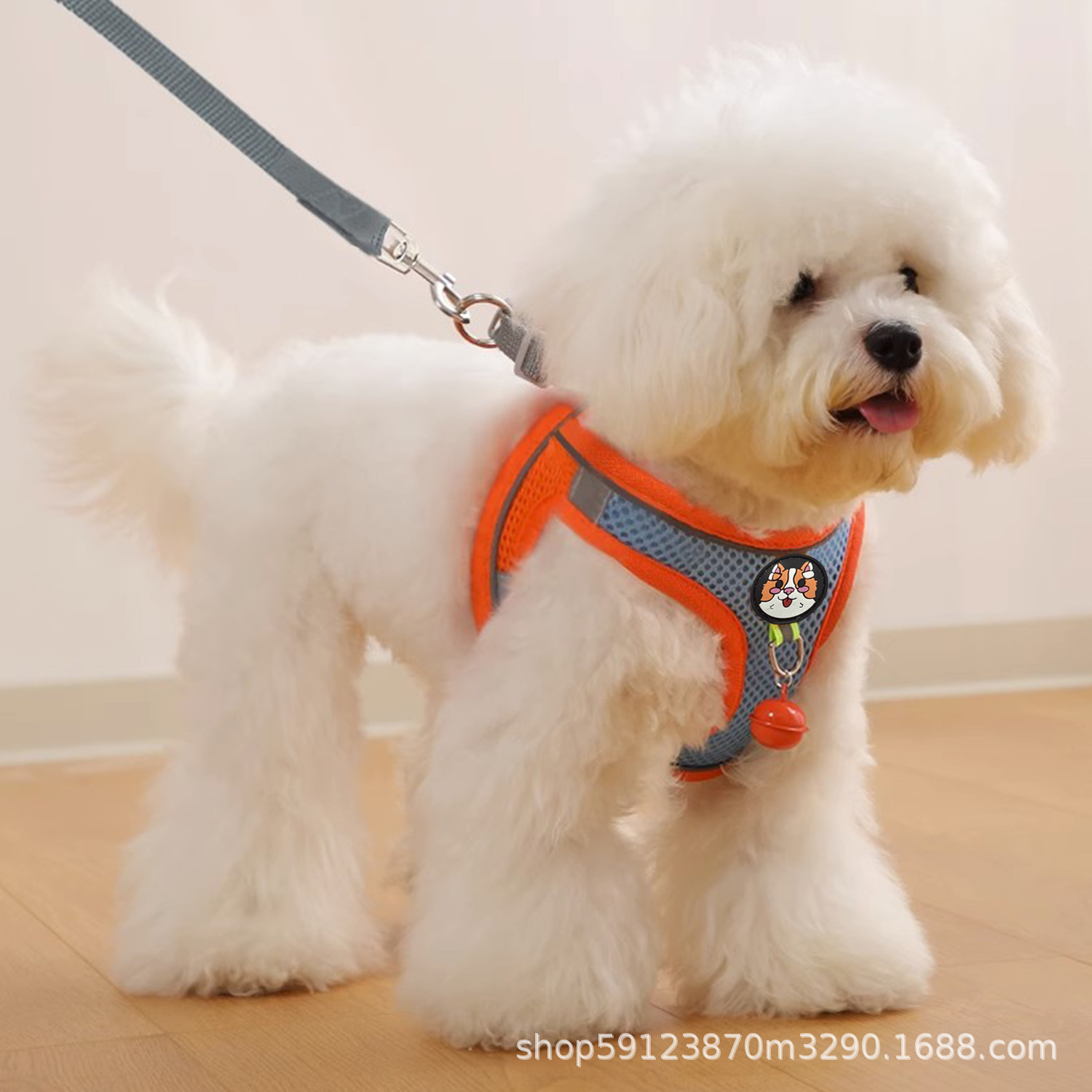 犬 ハーネス メッシュ素材やわらか通気ハーネス