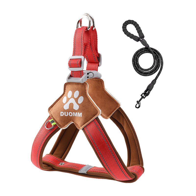 犬 ハーネス やさしい肩あて付き散歩用ハーネス