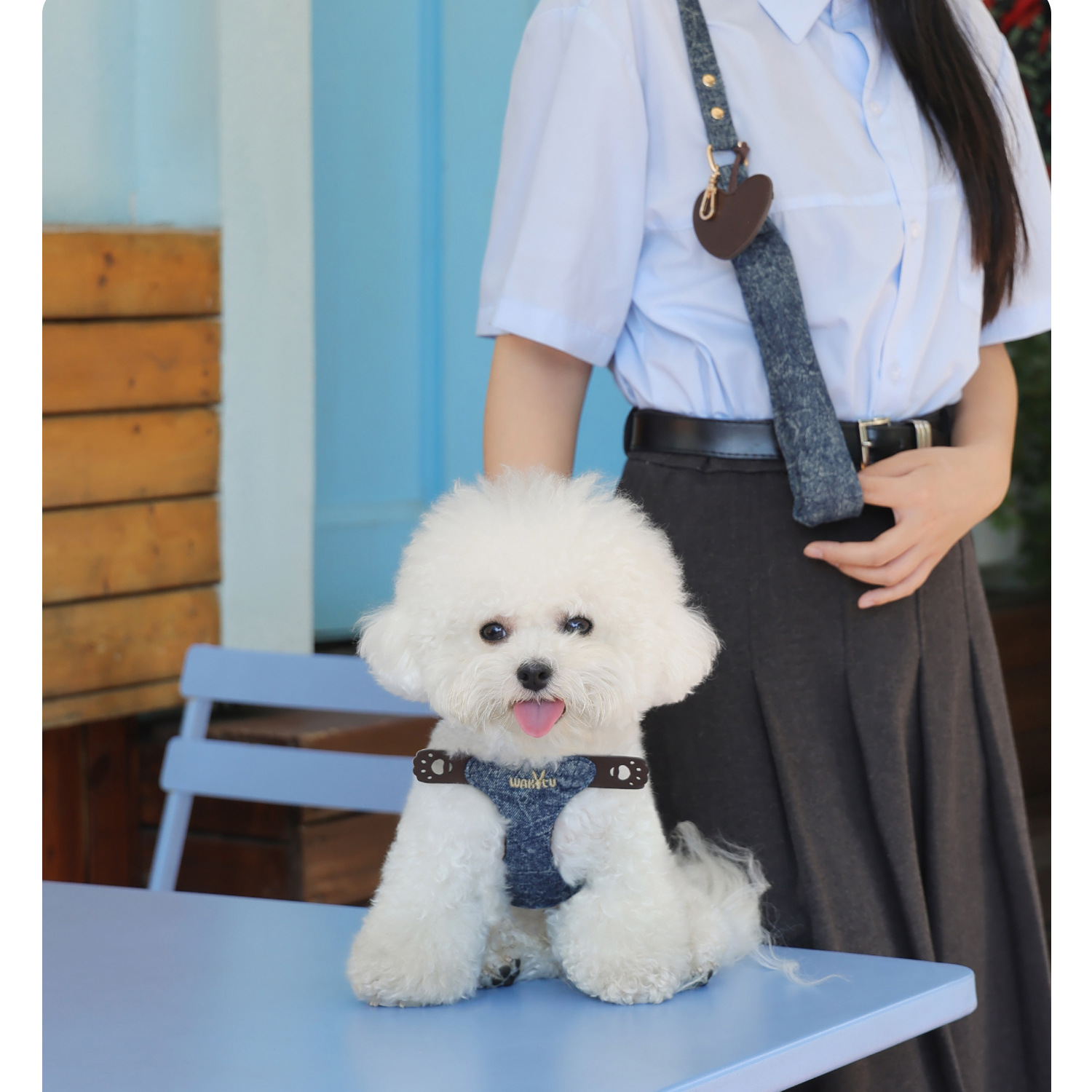 犬 ハーネス ふわもこ優美ハーネス