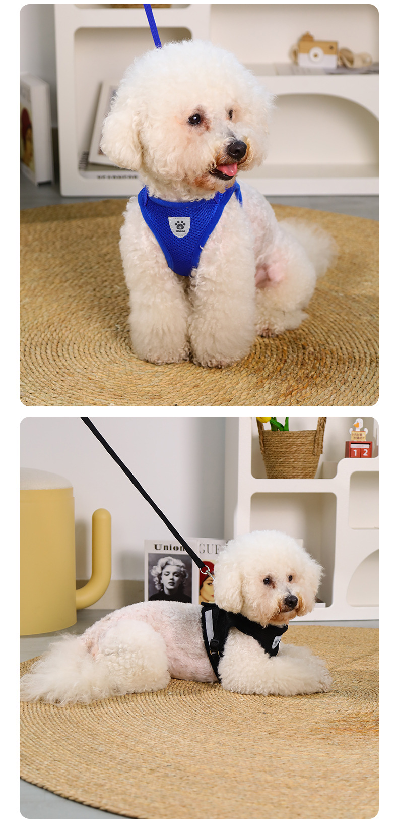 犬 ハーネス やさしさ包む ふわふわ安心ハーネス