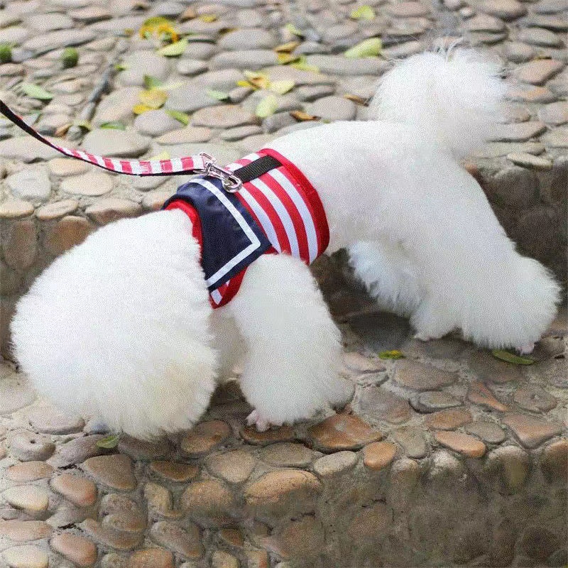 犬 ハーネス マリンスタイル ストライプハーネス