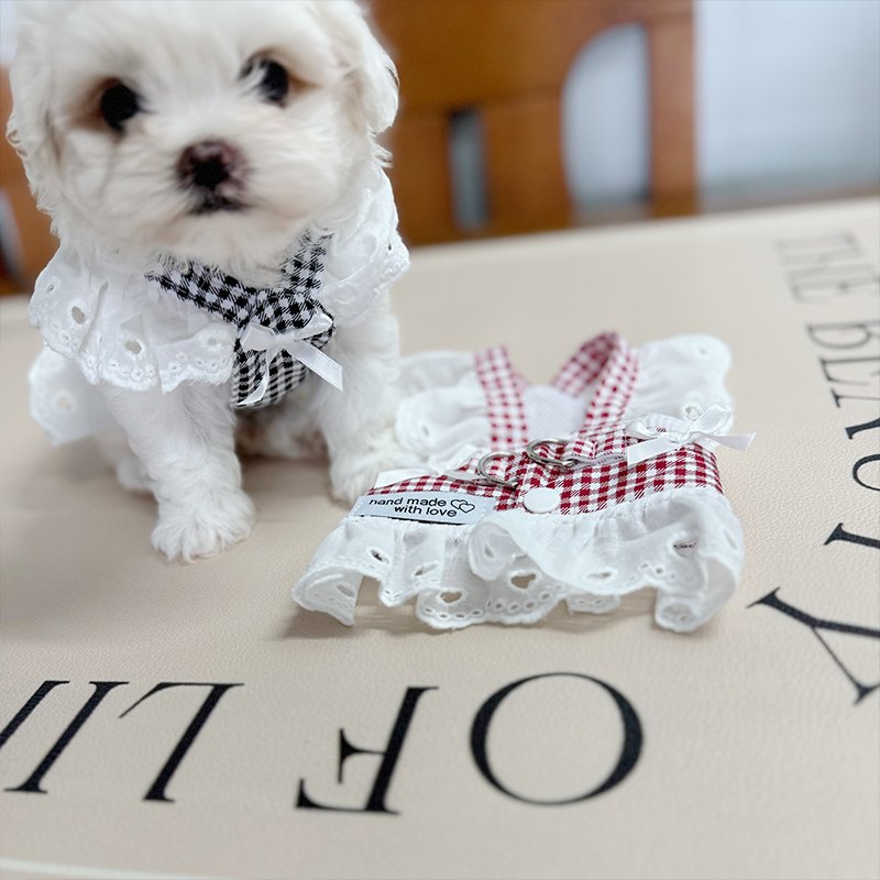 犬 ハーネス お姫様レースドレスハーネス