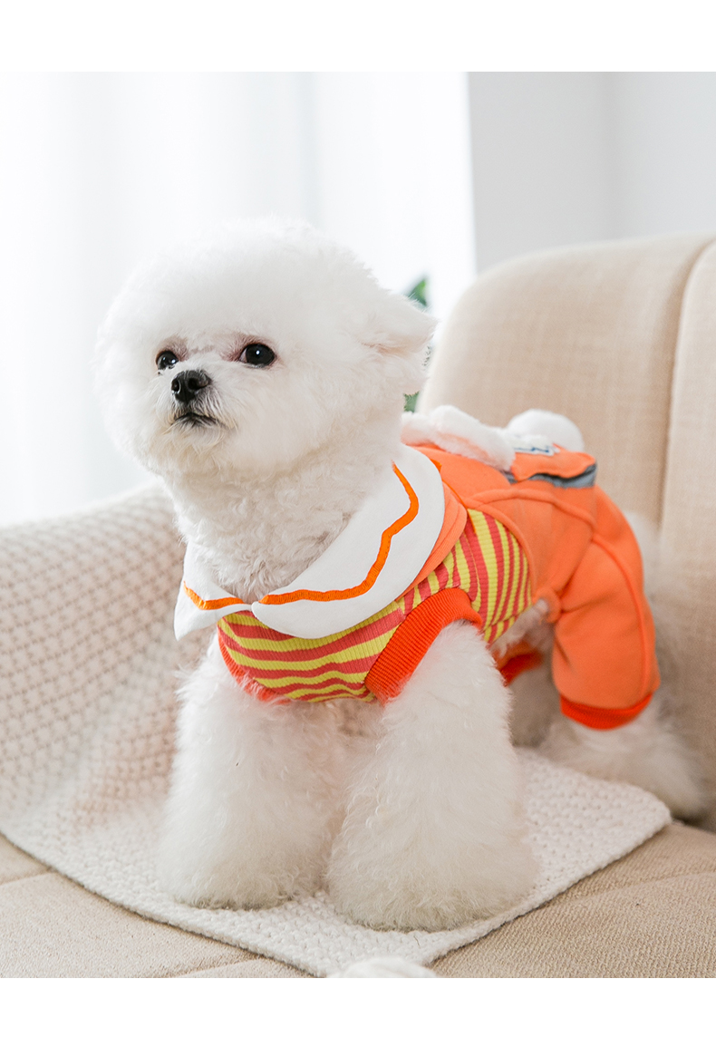 犬 ハーネス くま模様のお散歩用つなぎ