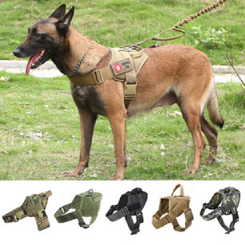 犬 ハーネス 軍用スタイル 機能美ハーネス